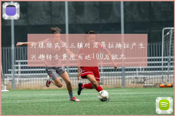 外媒称武汉三镇对若昂拉梅拉产生兴趣转会费用或达100万欧元